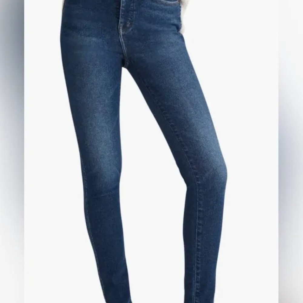 Madewell Dark Blue Skinny Jeans